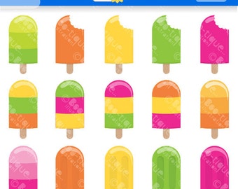Popsicle clipart | Etsy
