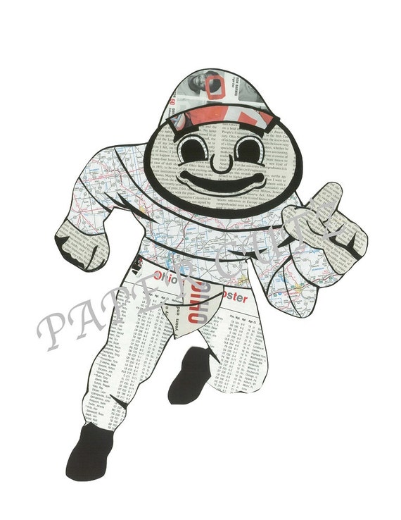 Brutus Buckeye Print
