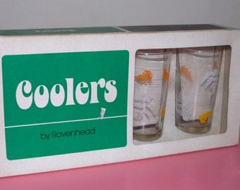 CLEARANCE SALE!!!! Vintage 1960's Ravenhead Drinking Glasses