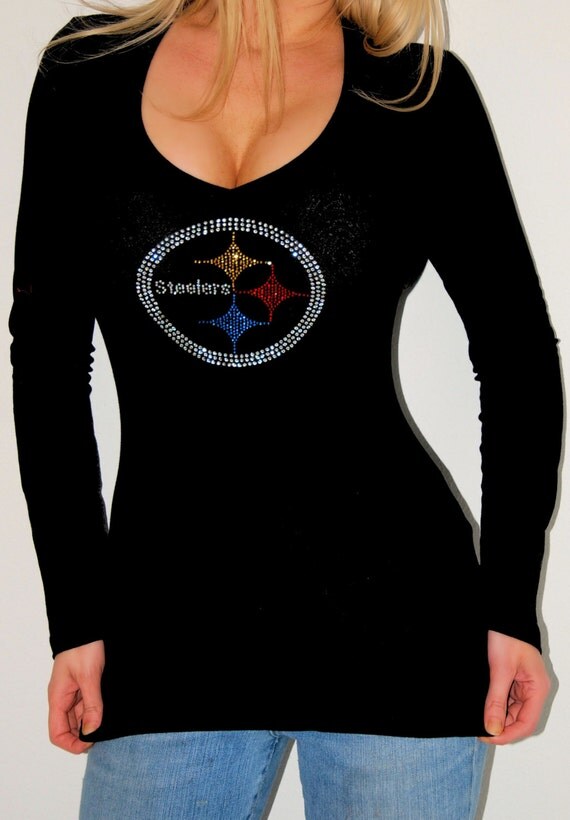 steelers rhinestone shirt