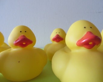 Classic Yellow Rubber Ducky - For bathtime
