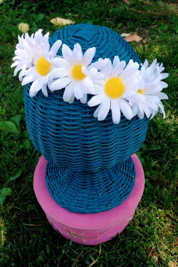 flower Crown Flower etsy daisy  crown Daisy