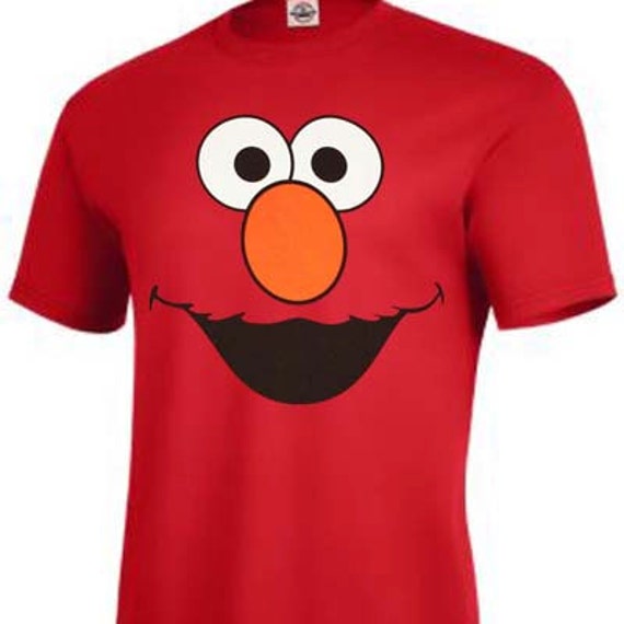 Elmo T shirt Short Sleeve/ Long Sleeve / TanK by kickingapparel