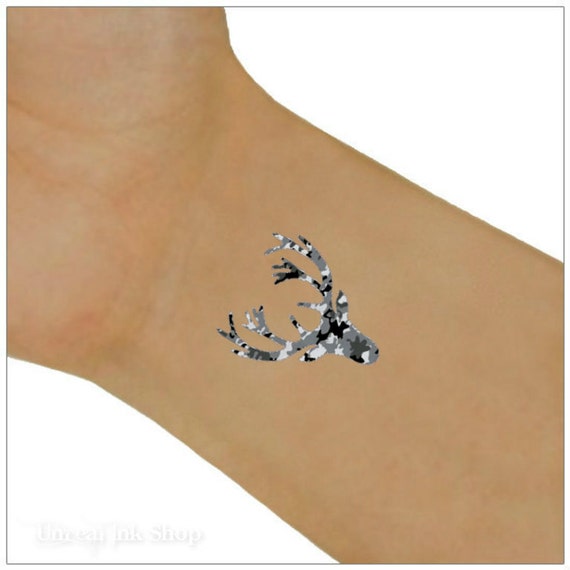 Tattoo Camo Really Waterproof | temporary tattoo camo deer waterproof ultra thin realistic Tattoo Camo Really Waterproof | temporary tattoo camo deer waterproof ultra thin realistic