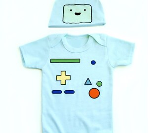 bmo baby onesie