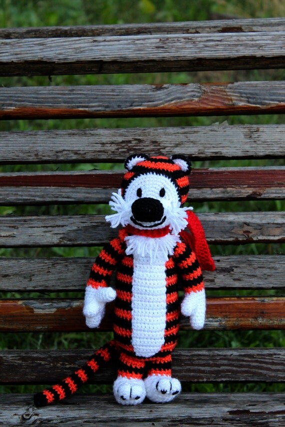 stuffed hobbes doll