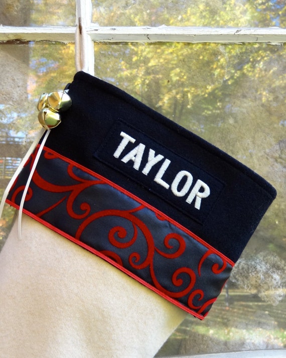 elegant and velvet christmas stocking personalized stockings elegant and velvet christmas stocking personalized stockings