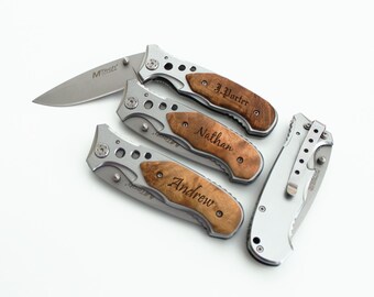 Couteau De Poche ASSASSIN KNIVES - Lame San Mai Damast 64 HRC - Exclusif Neuf