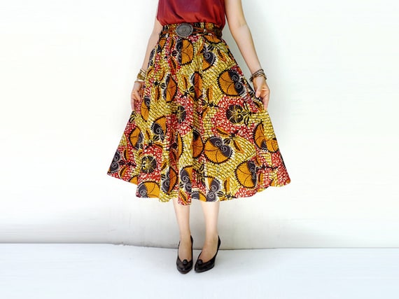 Flared Midi Skirt With Pockets | Jill Dress