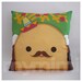 Decorative Pillow, Taco Pillow, Sombrero Pillow, Mexican Food, Throw Pillow, Kawaii, Cushion, Room Decor, Childrens Toys, 16 x 16"