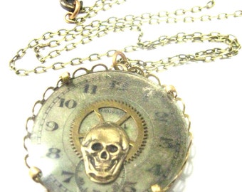 Skull Under Glass, Steampunk Skull Under Glass Shadowbox Creation, victorian Steampunk Skull