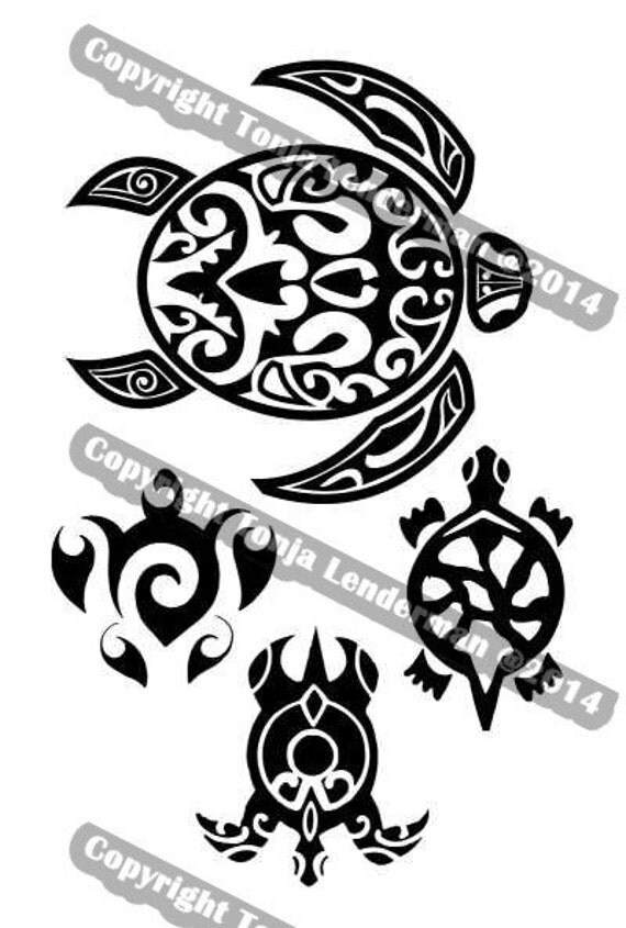 Tribal Turtles clear stamp Texture by tonjastreasures on Etsy