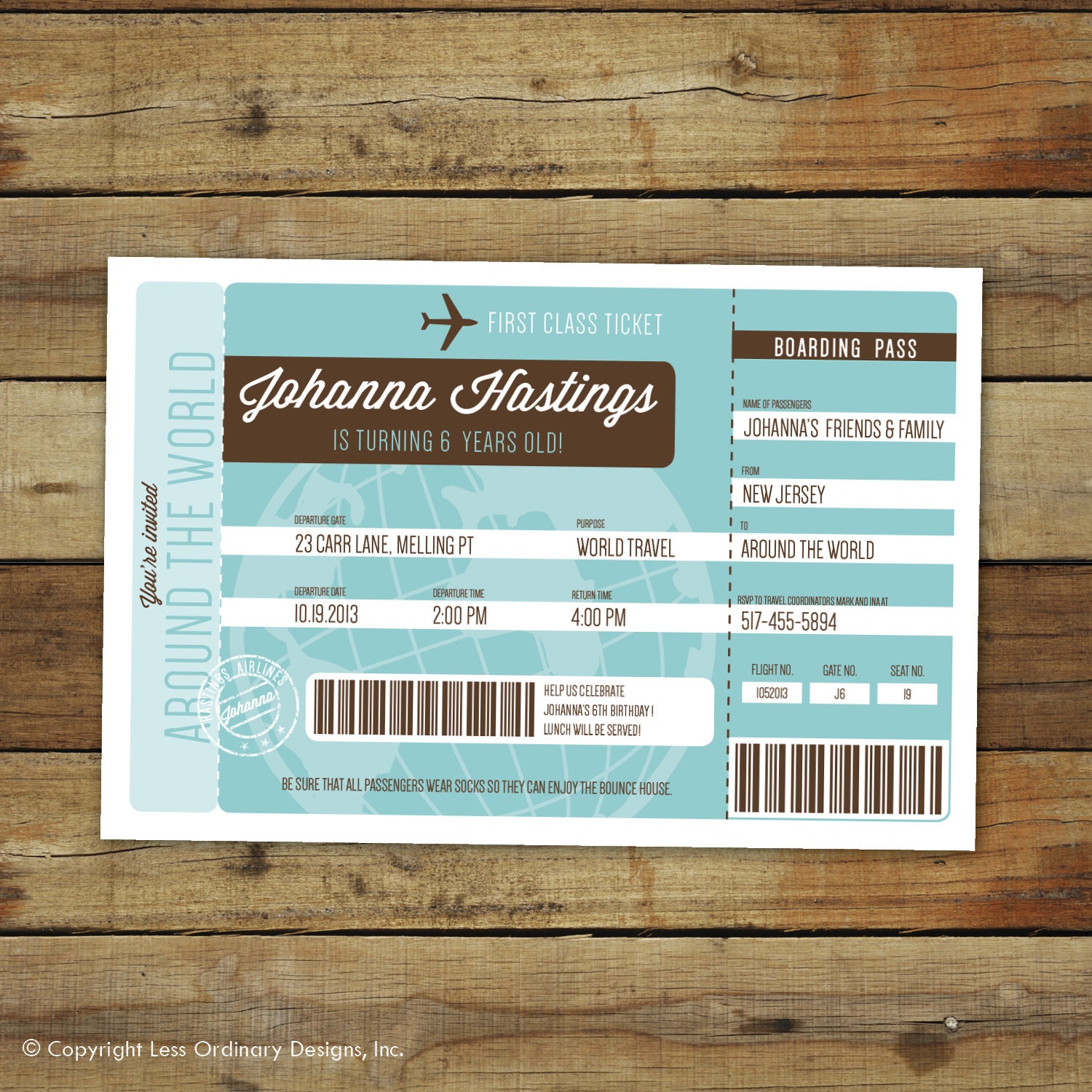 Plane Ticket Invitation 10