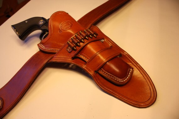 Leather Tombstone Reload holster for Ruger by TimelyAccessories