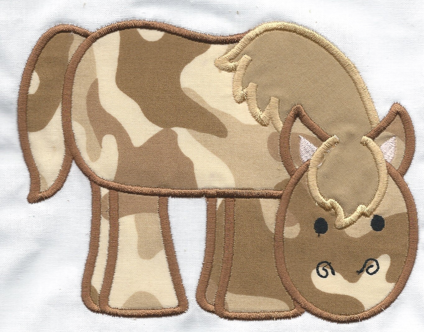 HORSE APPLIQUE patch