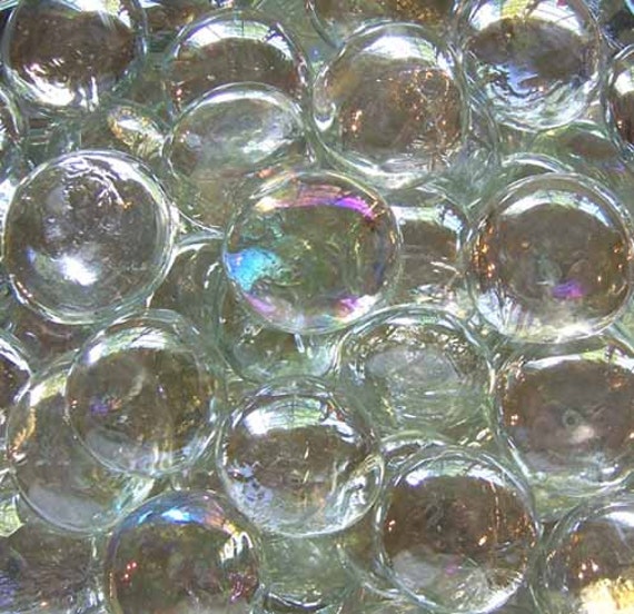 clear glass gems