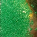 Antique 18/0 Glass Seed Beads - Dark Jade Green