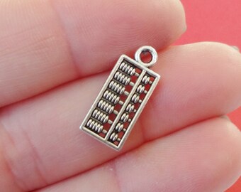 10 Abacus Charms 19x8x1.5mm ITEM:V11