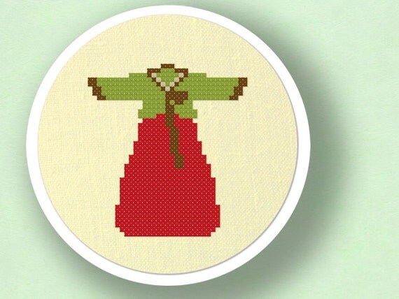  Hanbok  Korean Cross Stitch PDF Pattern  Instant Download