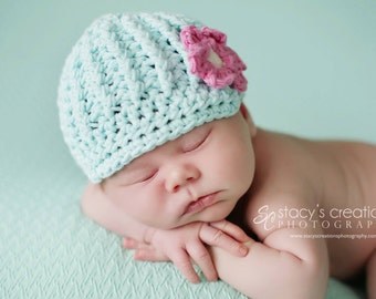 Baby Girl Hat, Crochet Baby Hat, Baby Girl Newsboy Hat, Newborn Girl Hat, Crochet Newborn Hat, Infant Girl Hat, Crochet Infant Hat,