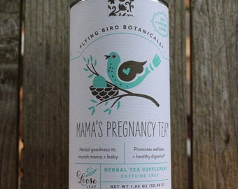 0416 Pregnancy tea, Loose leaf Organic herbal tea