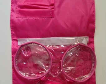 Knit Happy Sock Satchel -- Pink