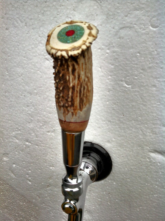 Custom Whitetail Deer Antler / Stag Beer Tap by TwoRiversTradingCo