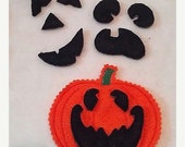 Christmas in July Sale Mini Build a Pumpkin game Set Perfect party favors, school treats busy bags or quiet books Il_170x135