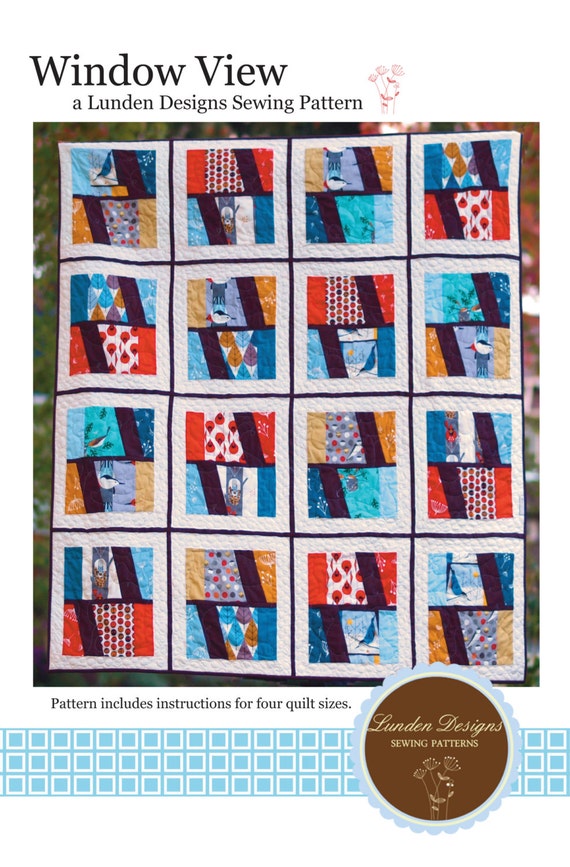 Window View Quilt Pattern PDF