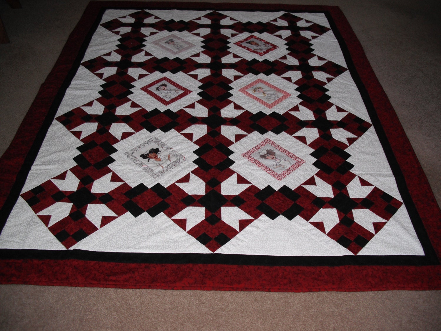 Sassy Nurse Theme Quilt by mousessewingroom on Etsy