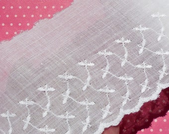 Antique Lace Vintage Lace Trim Swiss Edging Embroidered