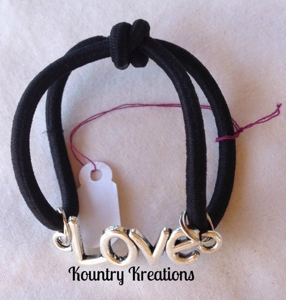 Items Similar To Ponytail Holder Hair Elastic Tie Bracelet Pony Tail   Il 570xN.526679318 Ob8q 