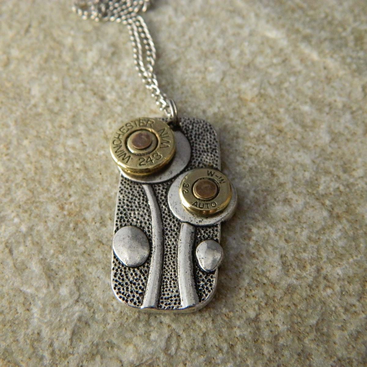 Bullets in Bloom Bullet Flowers Necklace