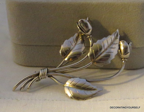 Denmark Tulip Sterling Silver John Lauritzen by DecoratingYourself