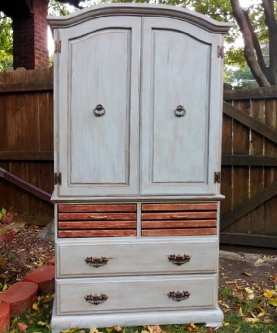 Shabby Chic Rustic Farmhouse Armoire Reserved Glenn Gunter