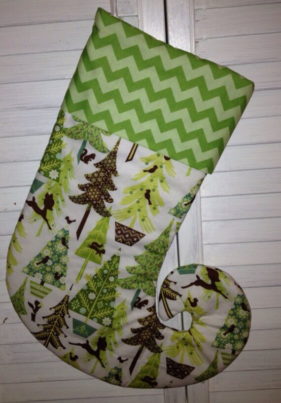 SALE. Ready to ship. Christmas Elf Stocking. by ItzyTripzyBaby