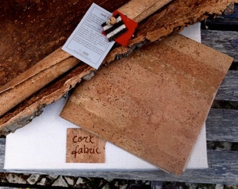 Low cost cork fabric, cork sheet, vegan leather, Eco Friendly Supplies made in Portugal 25x40cm 10x15 3/4", tela de corcho, Christmas crafts