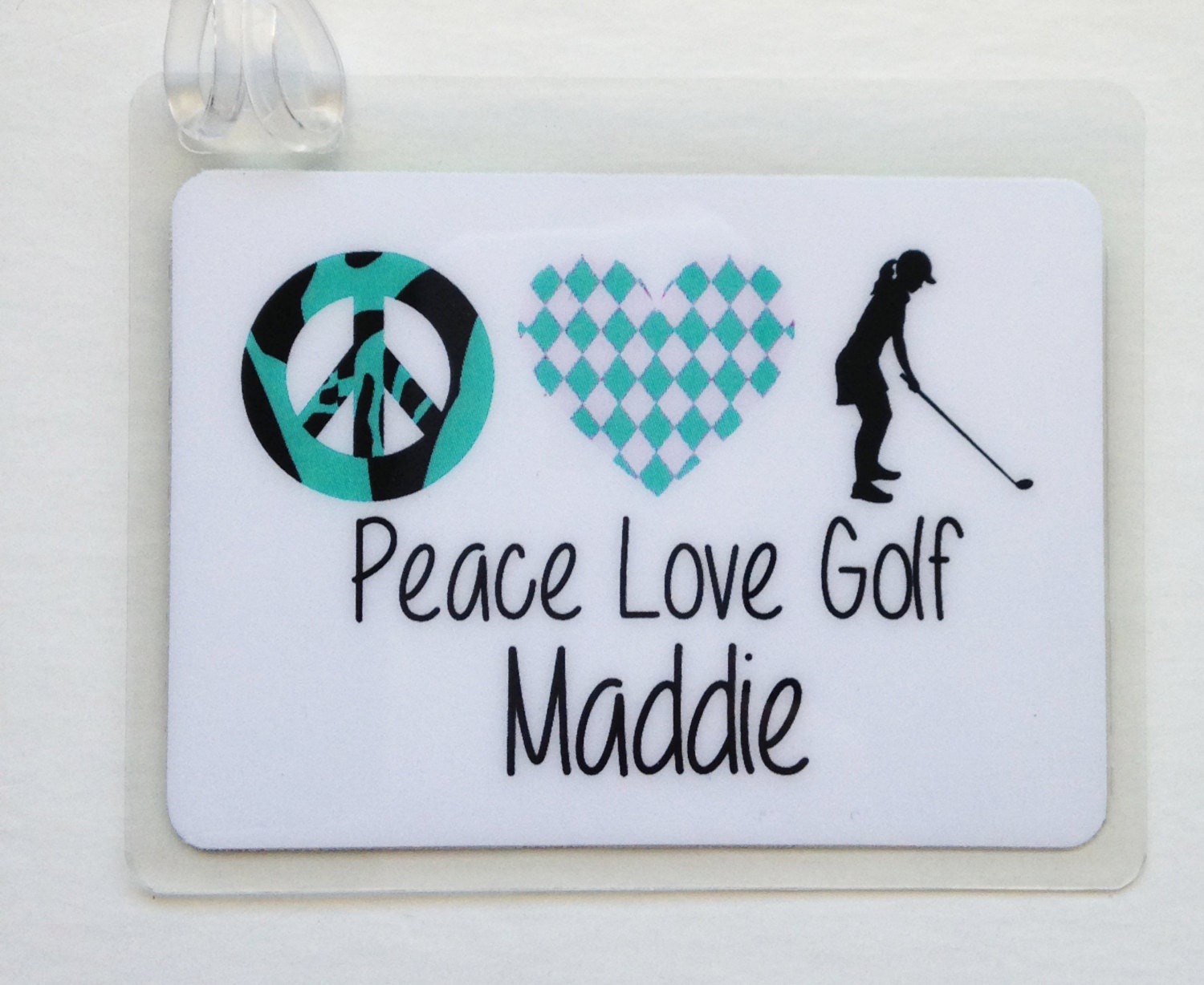 Golf Gift Personalized Golf Gift Kids Bag Tag Golf Bag Tag