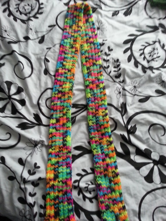 Black Light Scarf