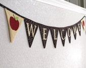 Welcome banner, classroom decor: MADE TO ORDER Il_170x135