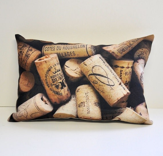 Wine Cork pillow