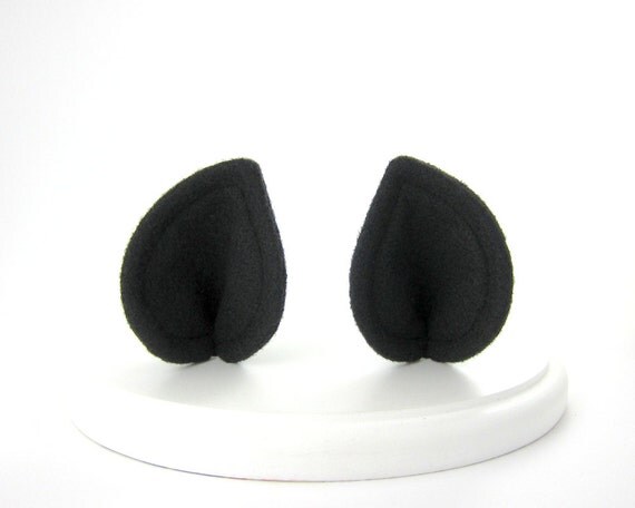 Bat+Ears+Costume Bat Ears Halloween Costume Hair Clips Vampire Bat by Snowbella