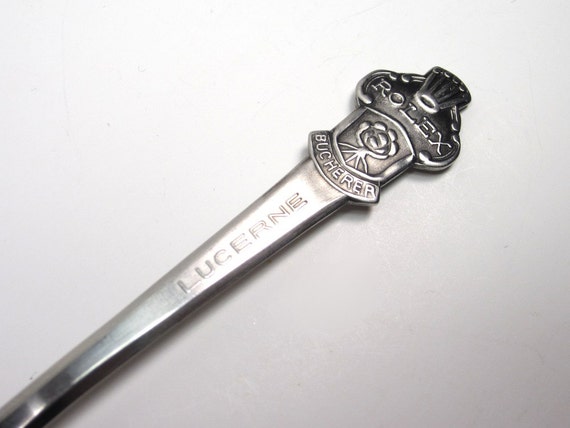 Rolex Bucherer Lucerne Switzerland Collectible Spoon