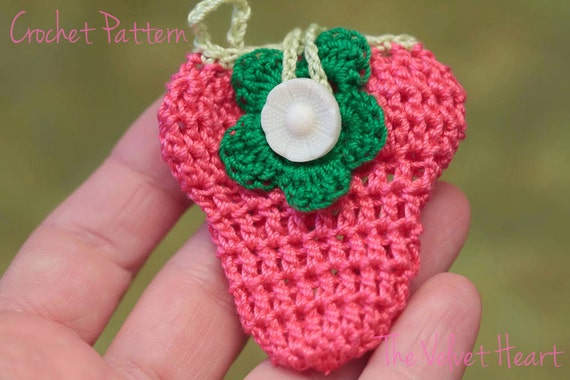 jewelry crochet pattern pouch Pattern,  Necklace Crochet Pattern Jewelry Crochet CROCHET PATTERN