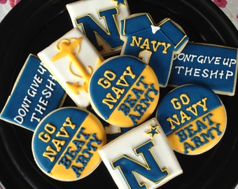 Go Navy Beat Army Sugar Cookie Collection