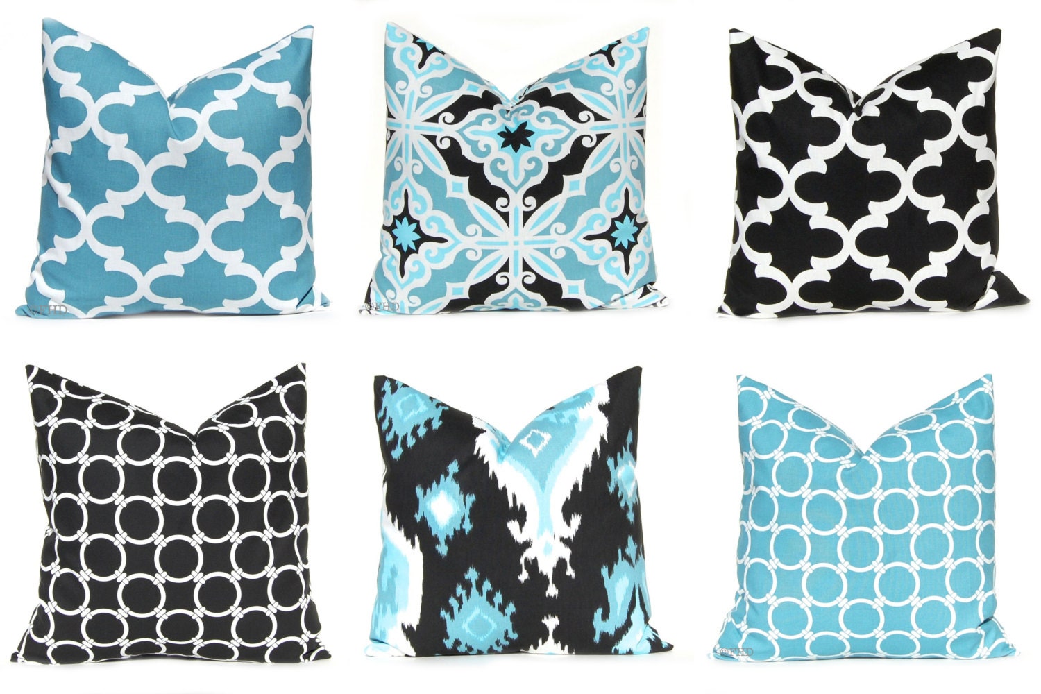 Throw Pillow Covers Black Pillow Cover Black Cushion Cover