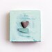 SALE - Unique Home Decor - Love's a beach - genuine Heart shaped Beach stone rock