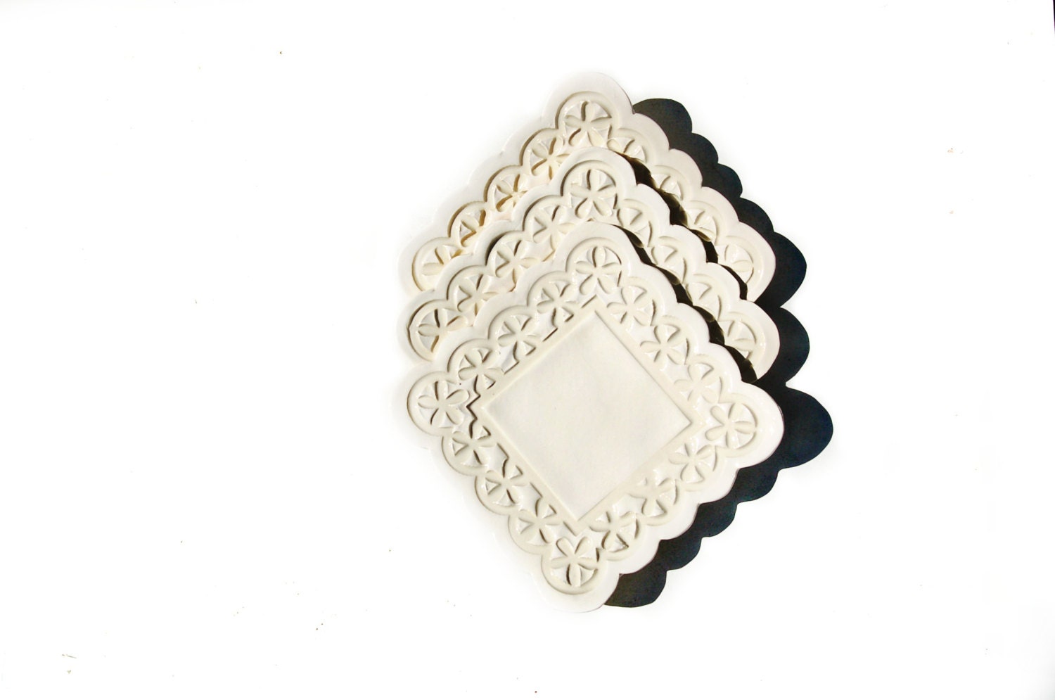 Tea Bag Plate Tea Plate for Dining and by TheBabyHandprintCo