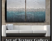 Original Palette Knife Abstract Paintings by Je by artoftexture