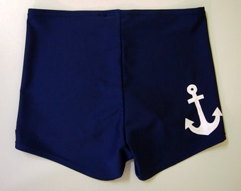 Nautical Anchor Roller Derby Shorts - Pre-Order